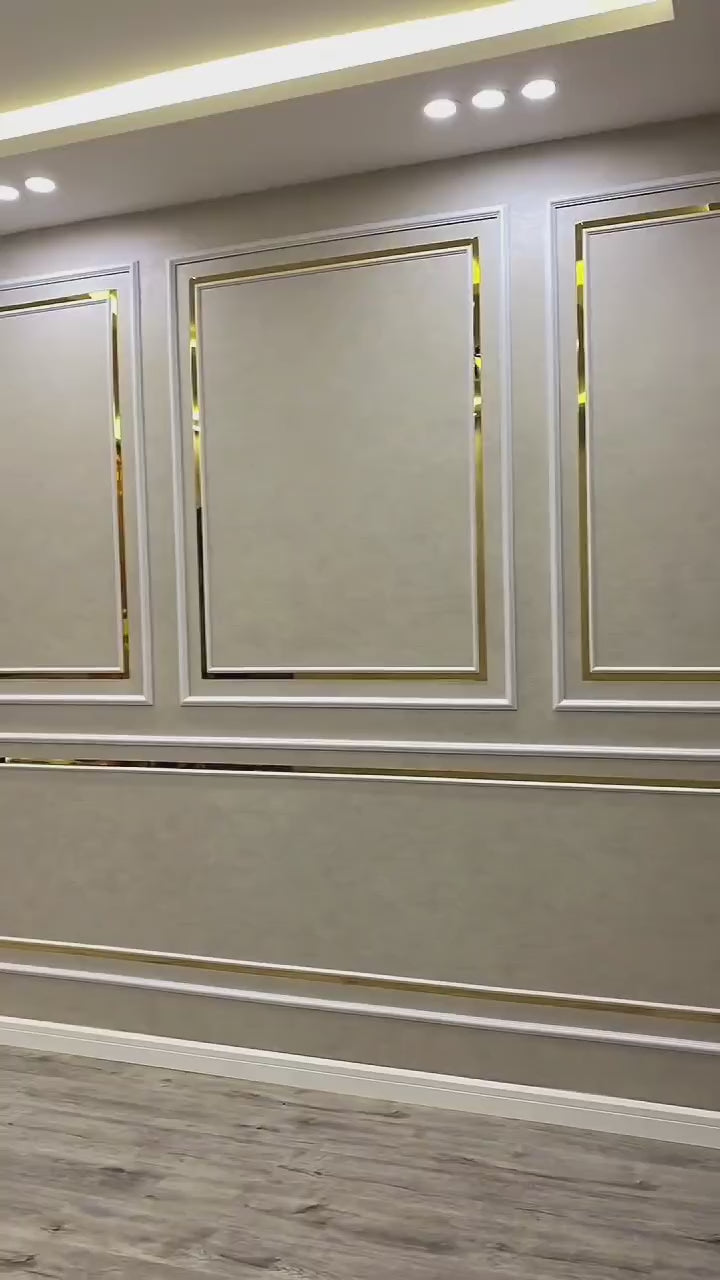 #Profile Tape - Self Adhesive Mirror Profile Acrylic Tape - 2 colors option (Length 8ft)