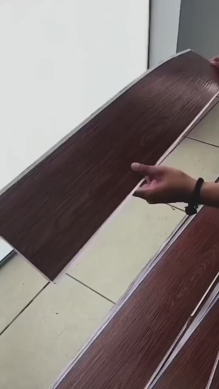 Self-Adhesive LVT PVC Plank Flooring (covers 54sqft per box) (8 colors option)