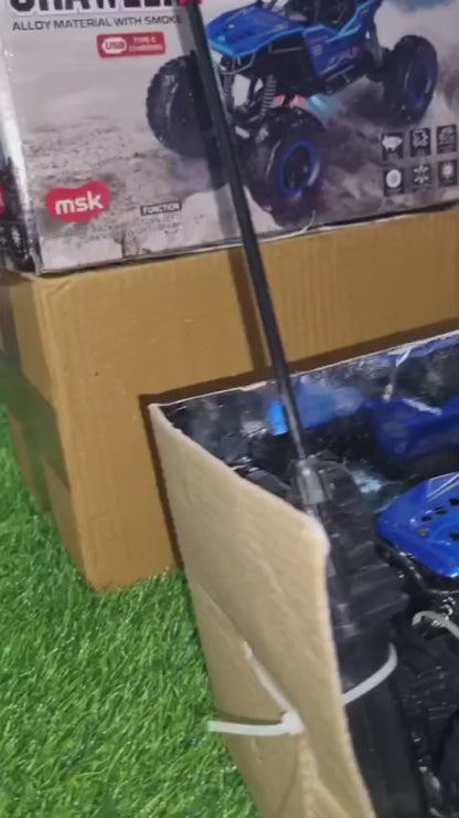 Premium 4x4 RC Rock Monster Truck Remote Control Car for Kids | 1:18 Scale Rock Crawler Offroad High Speed Racing Car Toy for Boys & Girls