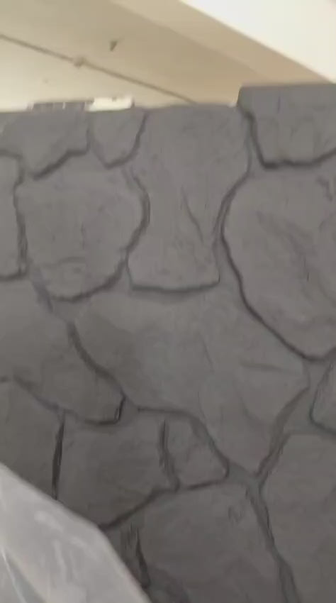 #Terra Rock 106 – 35mm PU Stone Finish Panels - Size 2x4ft - Box of 8pcs - 5 color options