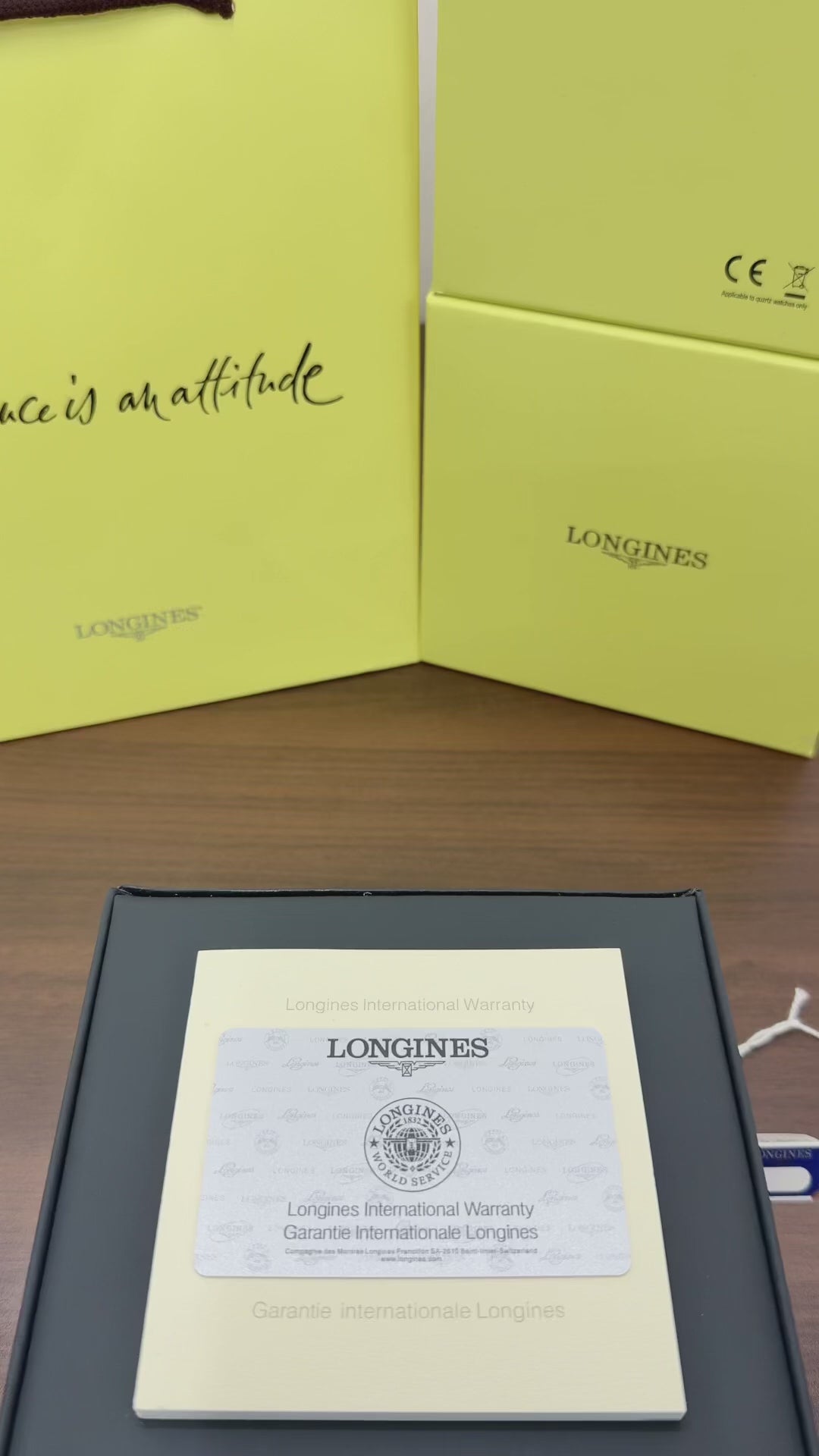 Load video: Conquest Ceramic Chronograph Detailed with Perfection watch