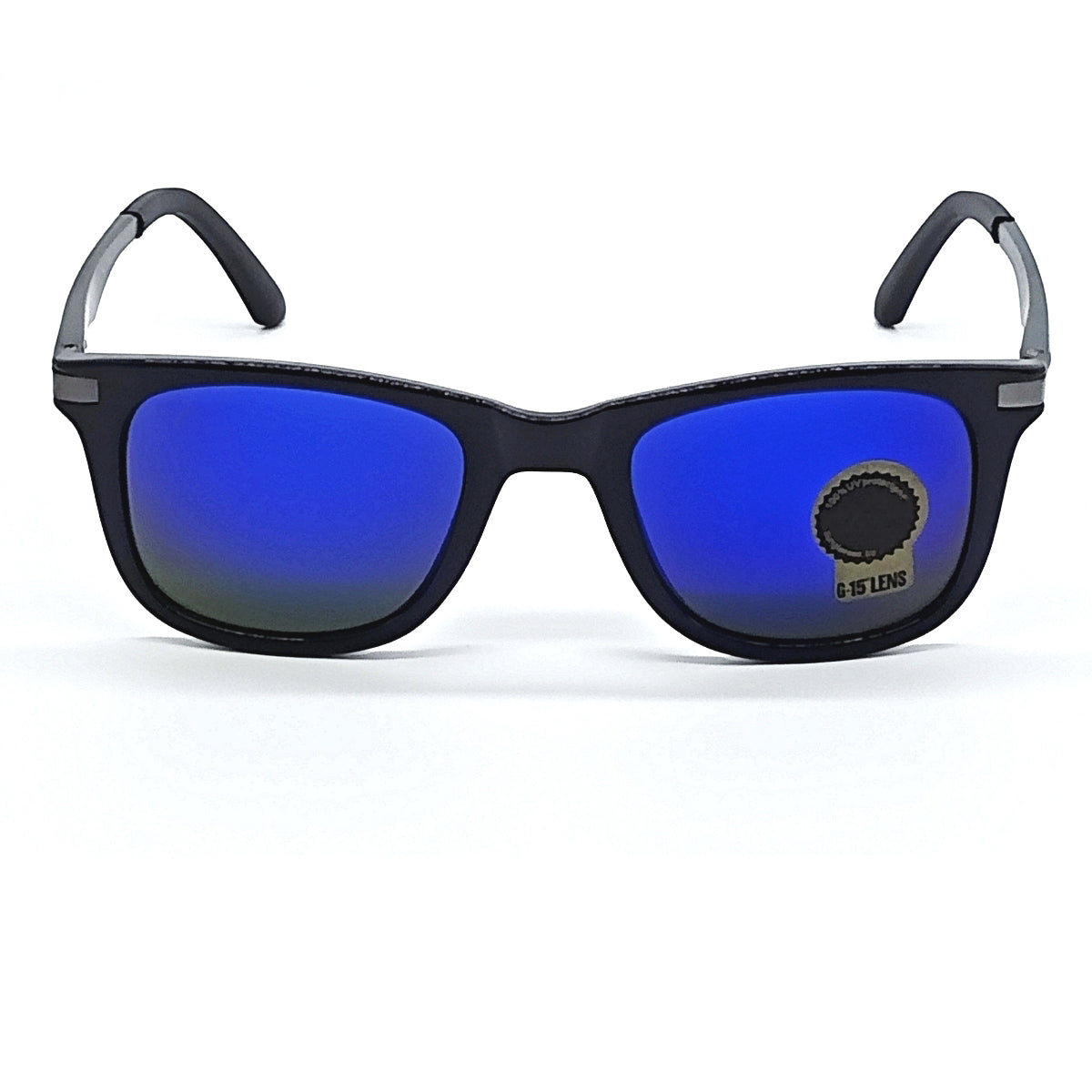 GODFATHER 4287 Square Sunglasses (SUN-RN-4287-BLU3BLK-M) SWASTIK CREATIONS The Trend Point