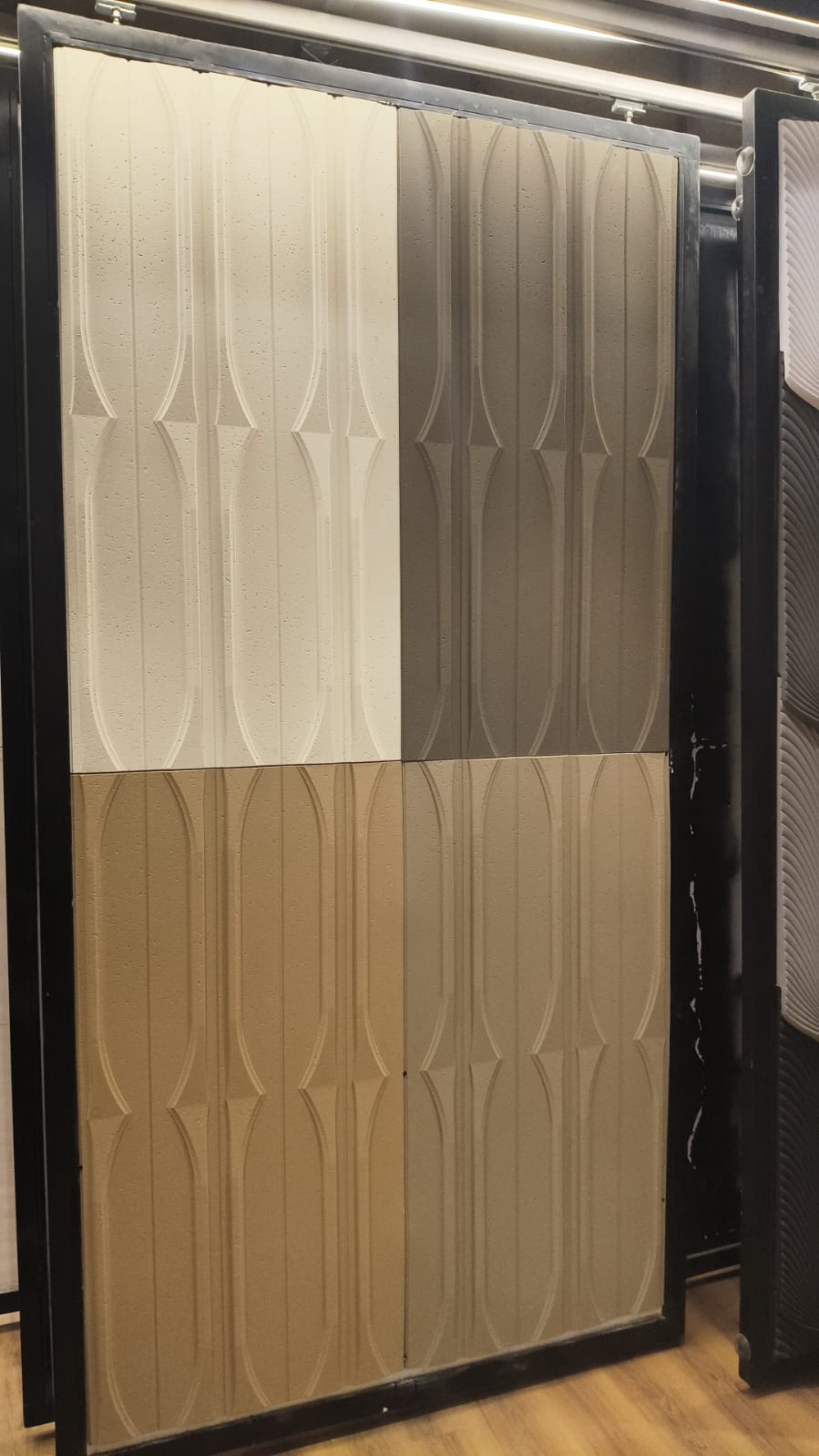 # Linea Curve PU Panel New Design- 30mm thickness - Size 2x4ft - 4 color options - Min 8Pcs