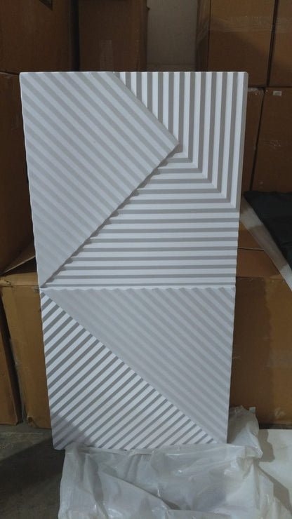 # Louvre 125 PU Panel New Design- 35mm thickness - Size 2x4ft - 5 color options