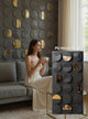 #GrovaStone 112 Mirror – 25mm PU Stone Finish Panels - Size 2x4ft - Box of 8pcs - 5 color options