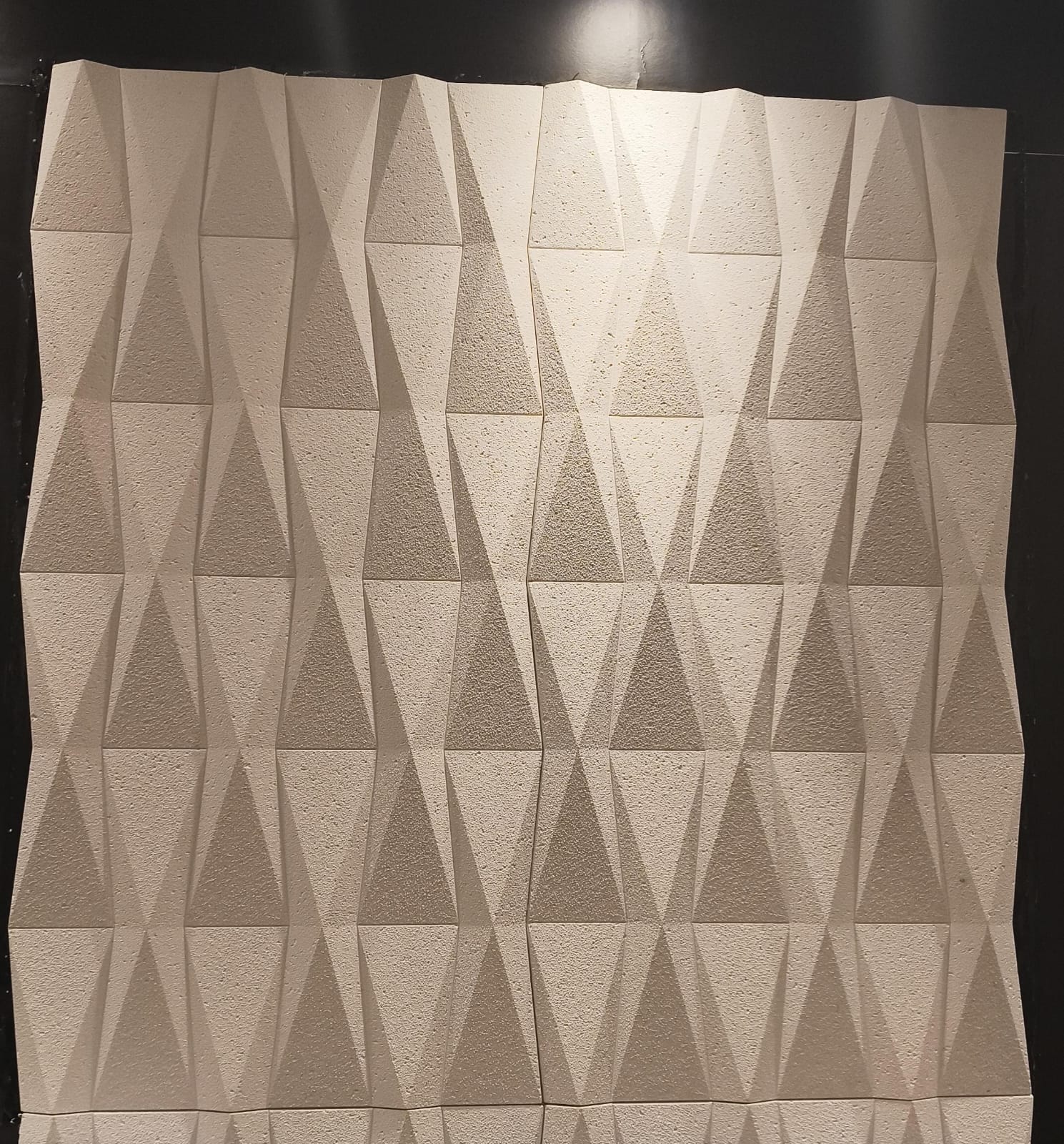 #Crysta Wave PU Panel New Design- 30mm thickness - Size 2x4ft - 3 color options - Min 8Pcs