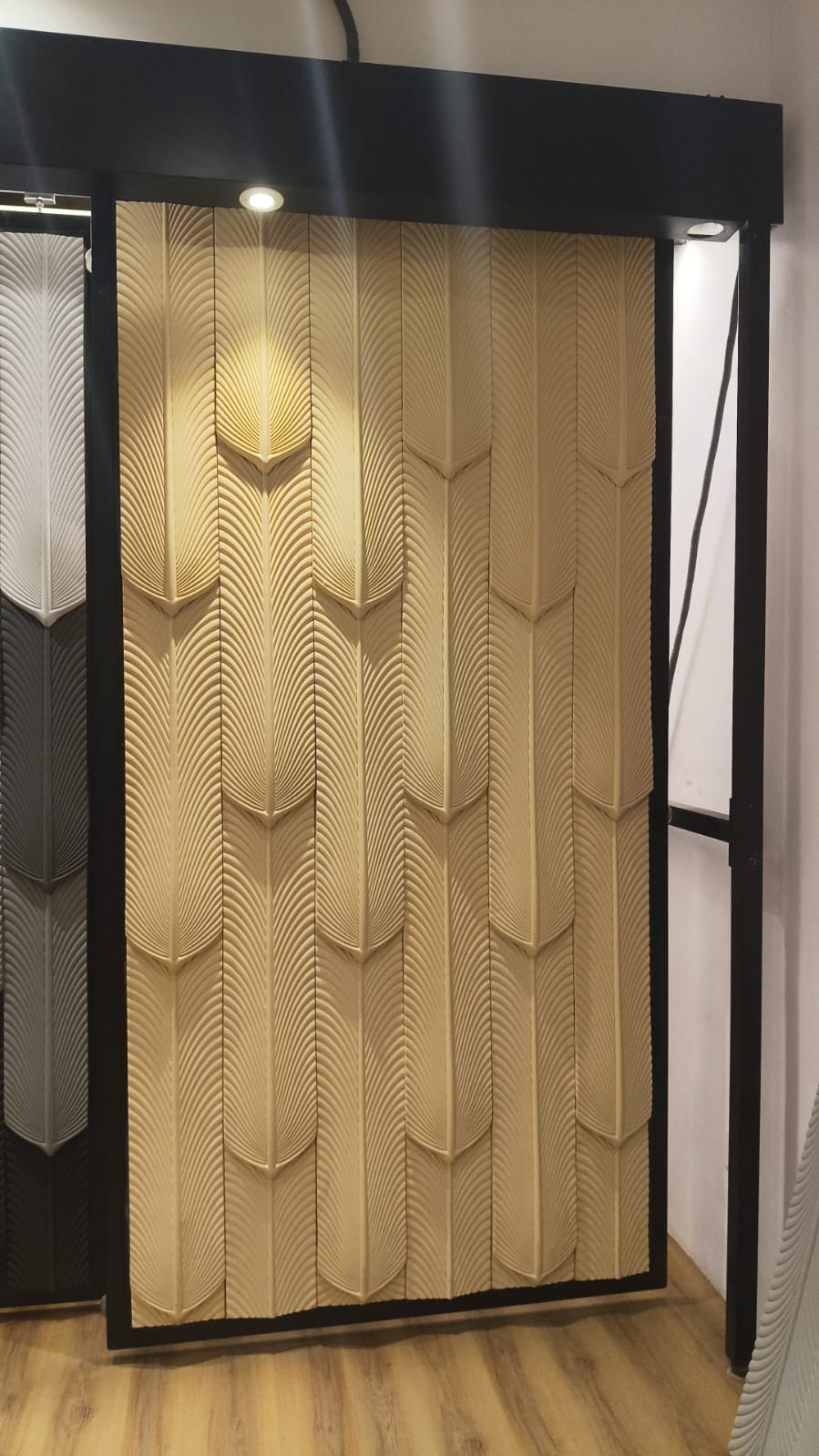 PU 3D Feather Panel (Size 8*36inch) (1 panel Covers Approx. 1.9 Sq Ft) - 5 colors Option
