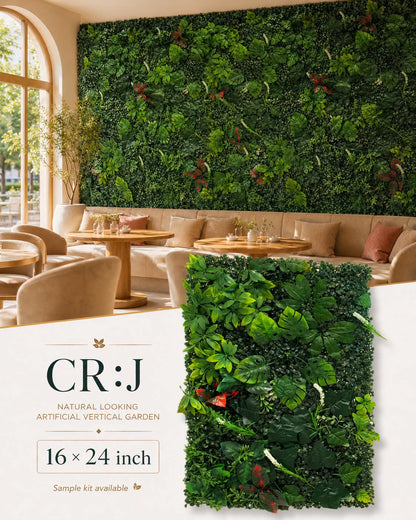 CR-J Artificial Vertical Garden Sheet (Min 10pcs) (Size 16 x 24 Inches)