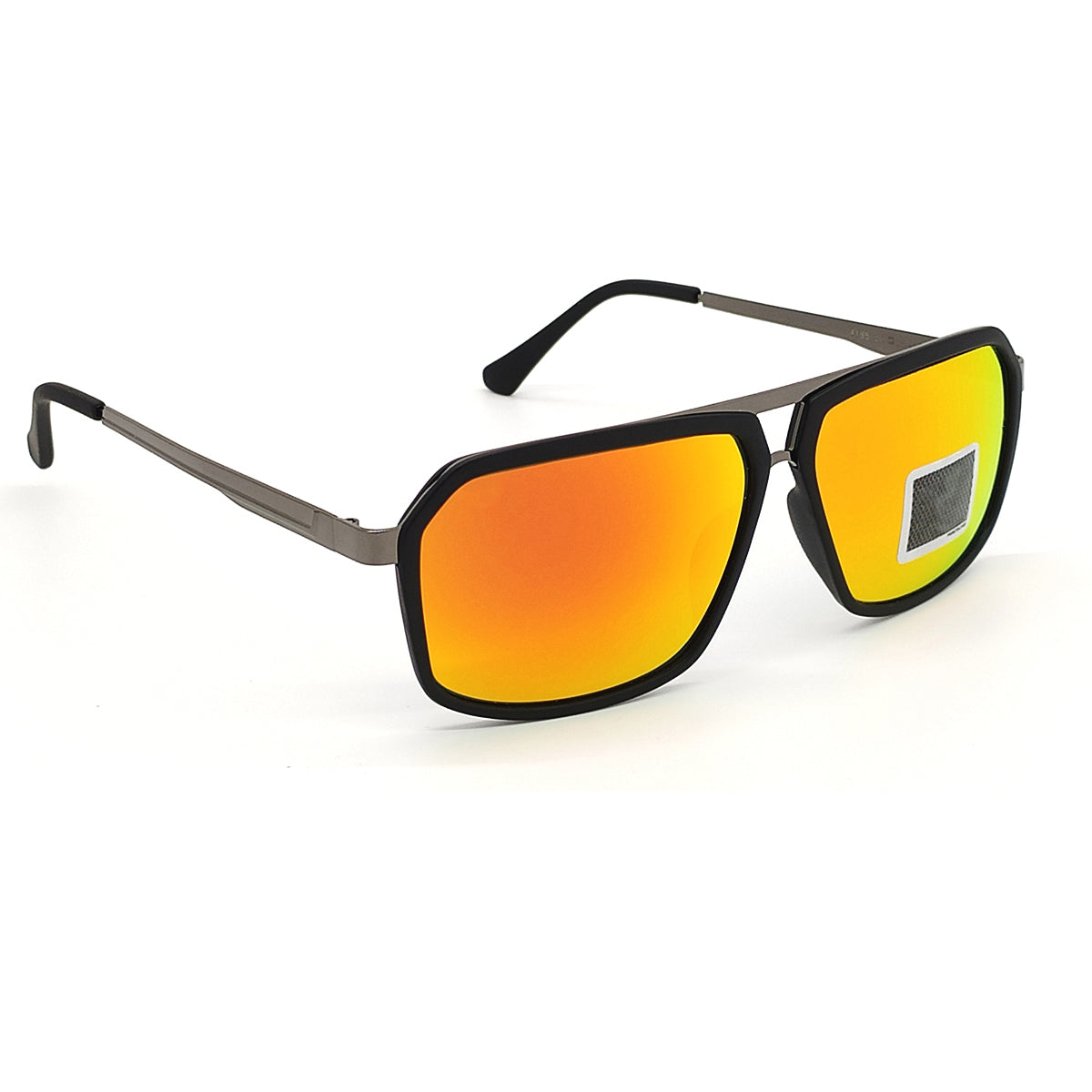 TRANSMORPHERS 4185 Square Sunglasses (SUN-RN-4185-ORG3BLK-M) SWASTIK CREATIONS The Trend Point