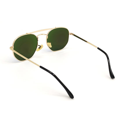 Daytona 3648 Square Sunglasses (SUN-RN-3648-AQG3GLD-M)