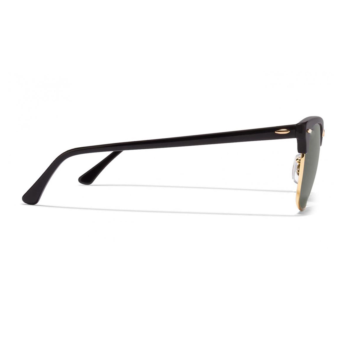 Black Eltrose Square Sunglasses (SUN-RN-3016-BLK1GLD-M) SWASTIK CREATIONS The Trend Point