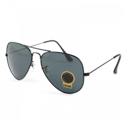 Purosangue 3026 Aviator Sunglasses (SUN-RN-3026-BLK1BLK-M)