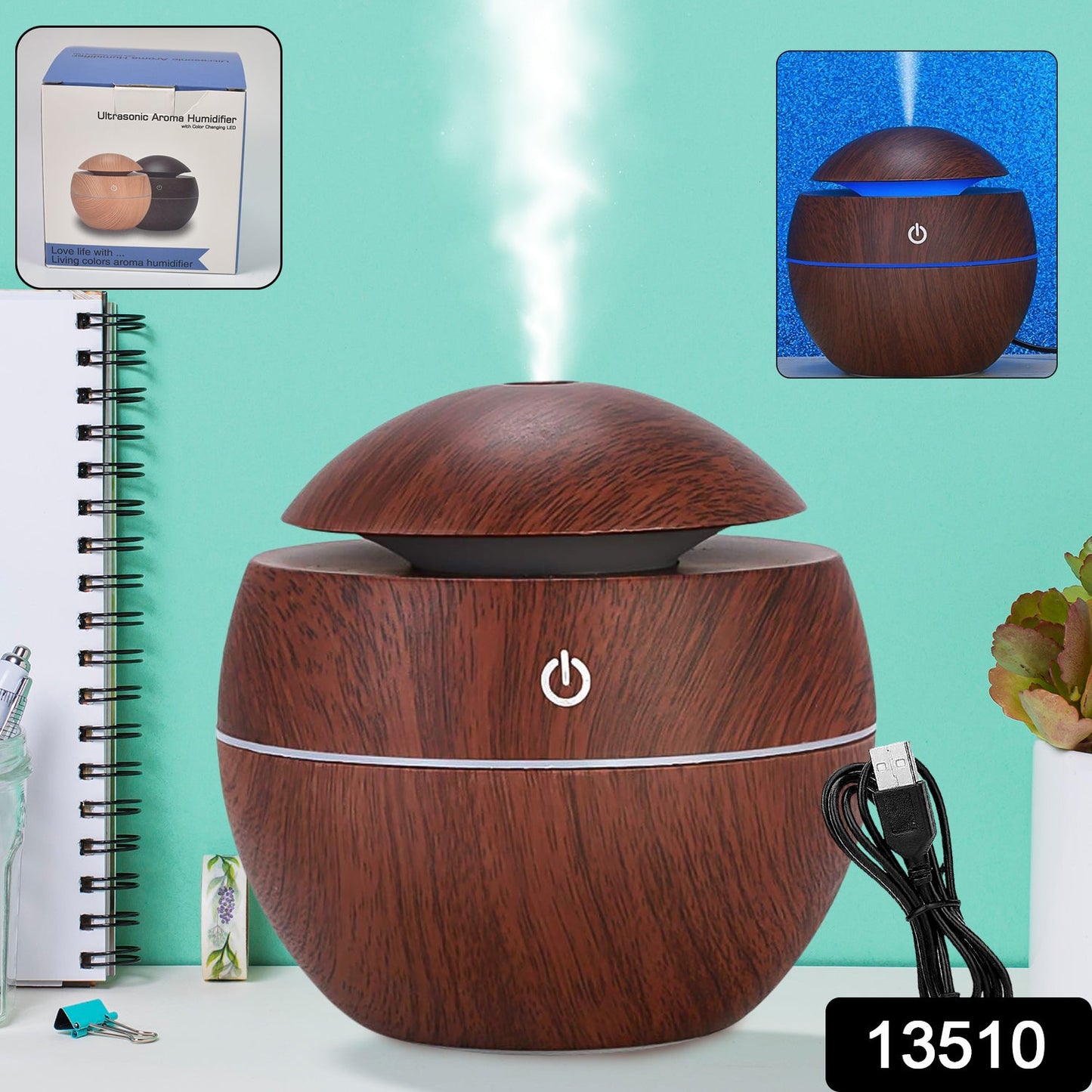 SerenityMist Desktop Humidifier SWASTIK CREATIONS The Trend Point