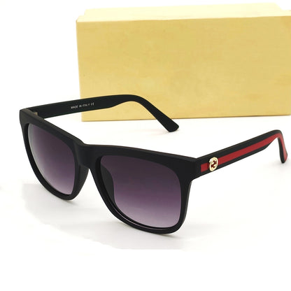 Black APERTA Square Sunglasses (SUN-GC-0057-BLK2BLK) - SWASTIK CREATIONS The Trend Point