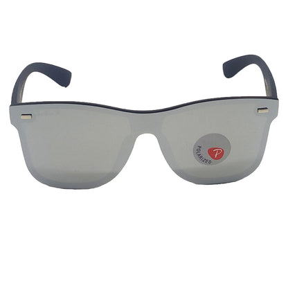 Silver Wildckey Square Sunglasses (SUN-RN-0650-SIL3BLK-P)