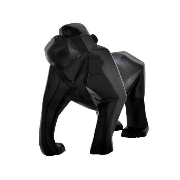 Swastik Trend Point Chimpanzee Statue for Home Decor ? Animal Figurines Decorative Items for Living Room Bedroom Table Toper | Animal Showpiece | Black Chimpanzee SWASTIK CREATIONS The Trend Point