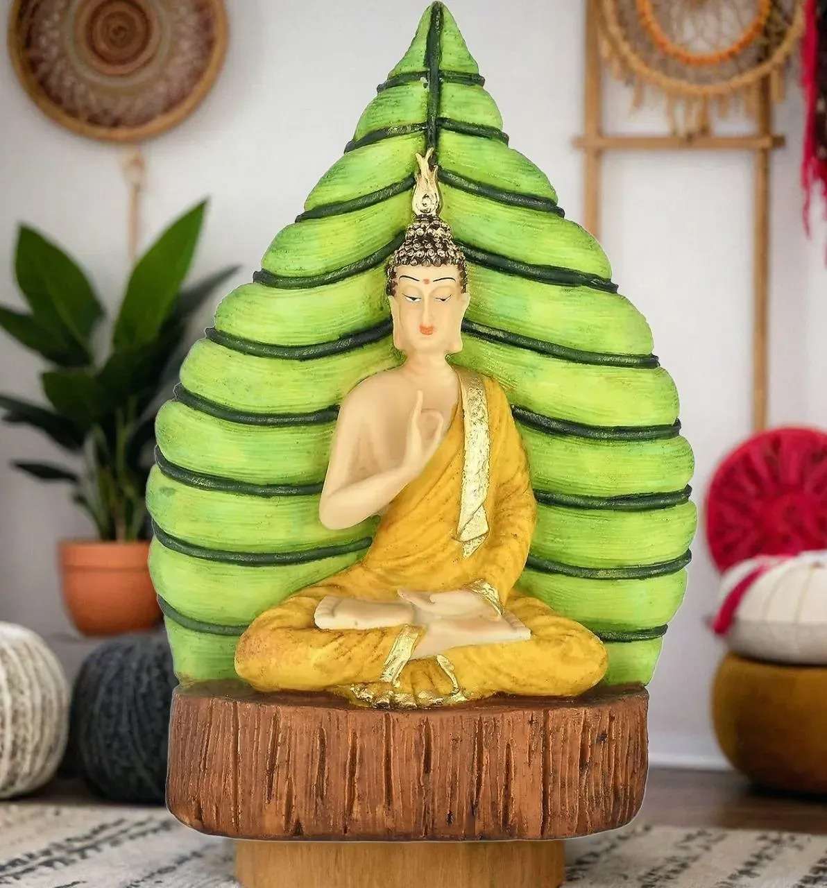 Swastik Trend Point Lord Buddha Statue Sculpture Home Decor Living Room Idol & Figurine Gift Decorative Showpiece SWASTIK CREATIONS The Trend Point