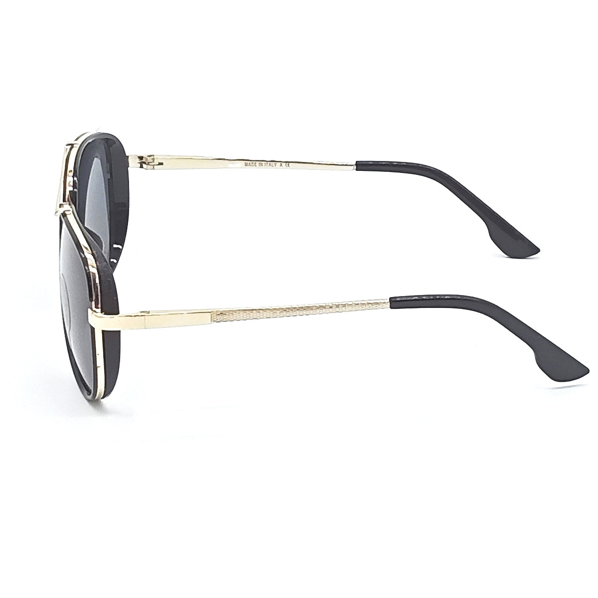 Frogurist 4414 Aviator Sunglasses (SUN-RN-4414-BLK1GLD-M) SWASTIK CREATIONS The Trend Point