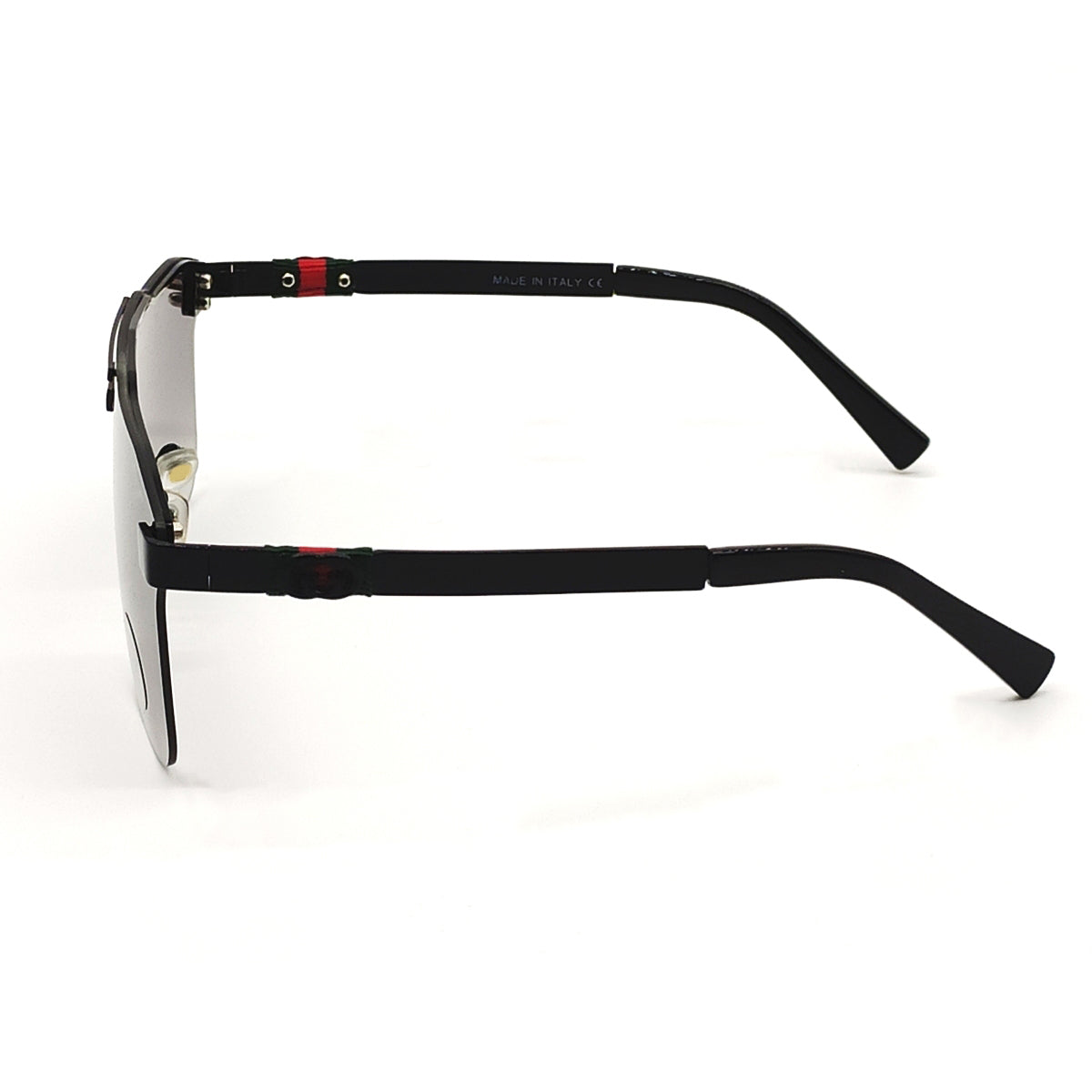 Black Countryman Square Sunglasses (SUN-GC-3808-BLK2BLK-BLK)