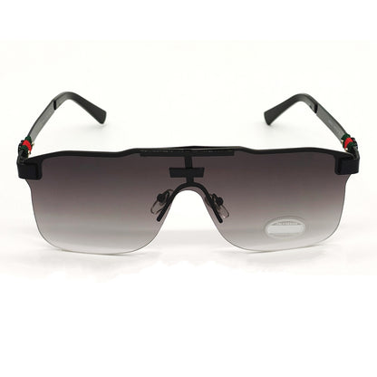 Black Countryman Square Sunglasses (SUN-GC-3808-BLK2BLK-BLK) - SWASTIK CREATIONS The Trend Point