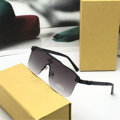 Black Countryman Square Sunglasses (SUN-GC-3808-BLK2BLK-BLK) - SWASTIK CREATIONS The Trend Point