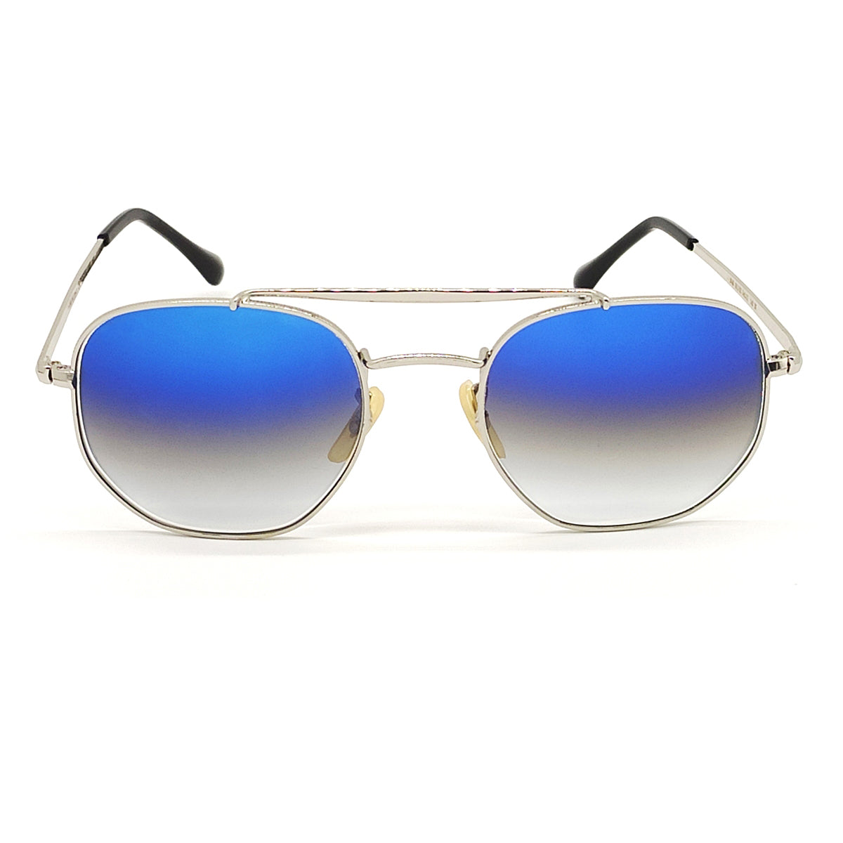 Daytona 3648 Square Sunglasses (SUN-RN-3648-BLU2SIL-M) SWASTIK CREATIONS The Trend Point