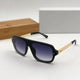 Black HONEST Square Sunglasses (SUN-LC-0791-BLK2GLD)