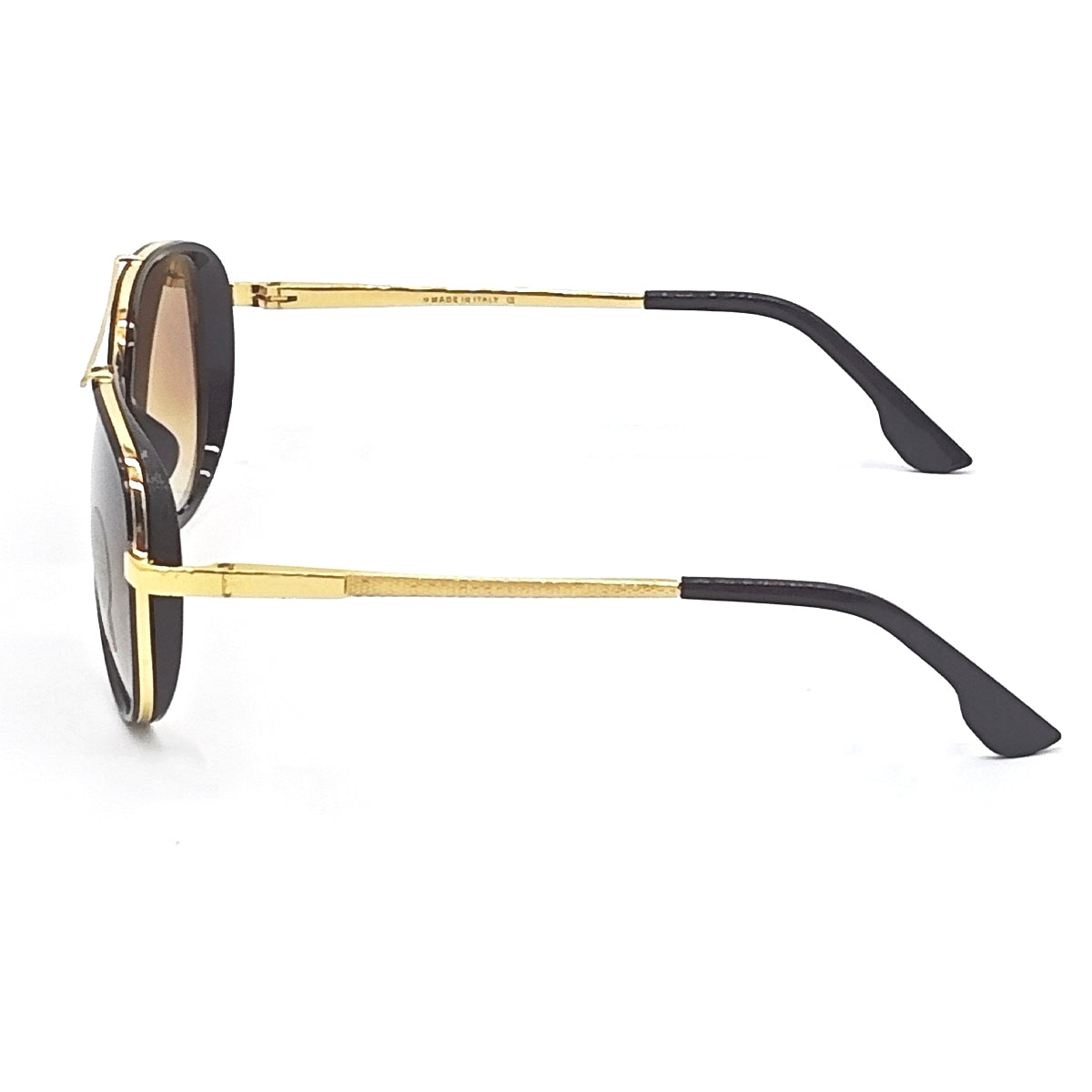 Frogurist 4414 Aviator Sunglasses (SUN-RN-4414-BRN2GLD-M) SWASTIK CREATIONS The Trend Point