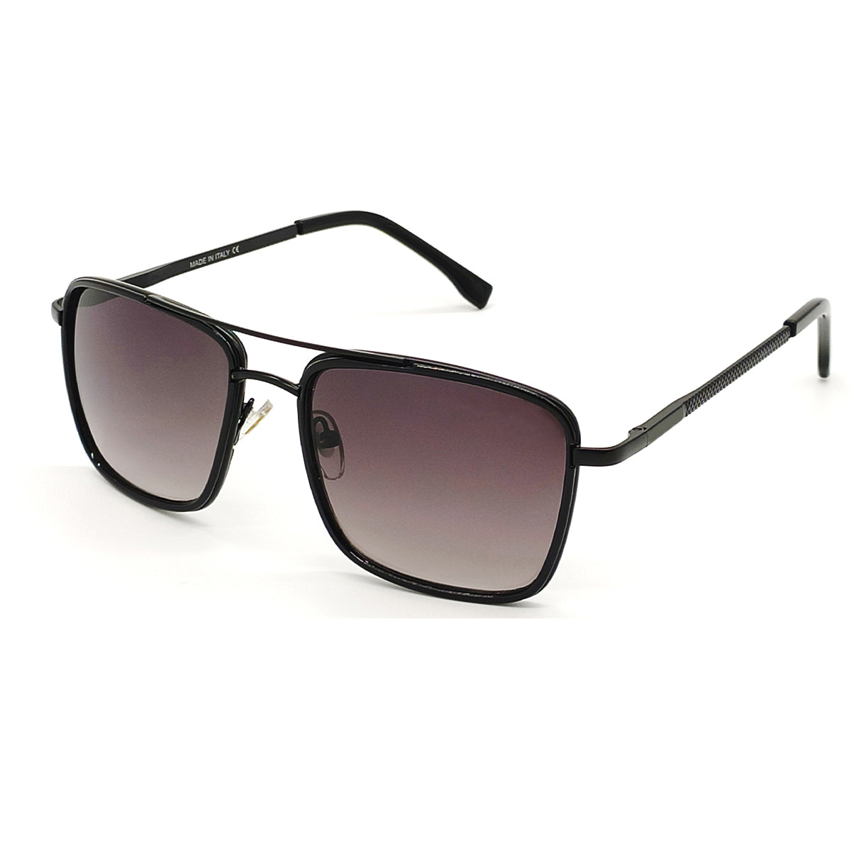 Black HUMBLEE Square Sunglasses (SUN-LC-0652-BLK2BLK-MEDIUM) - SWASTIK CREATIONS The Trend Point SWASTIK CREATIONS The Trend Point