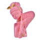 Swastik Trend Point Decorative Flower Pink Lady Face with Basket Statue for Home Decor Showpiece Figurine 18cm*10cm*29cm