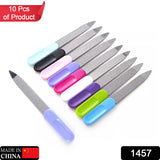 1457 Stainless Steel Professional Nail File Double Sides Great for Thick Nails ( 10 pcs ) - SWASTIK CREATIONS The Trend Point