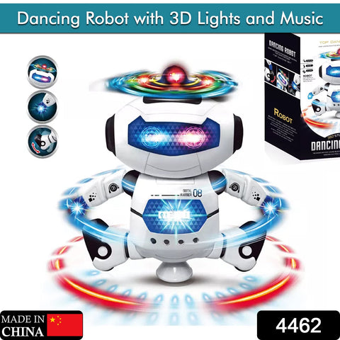 4462 ﻿Dancing Robot with 3D Lights and Music. - SWASTIK CREATIONS The Trend Point