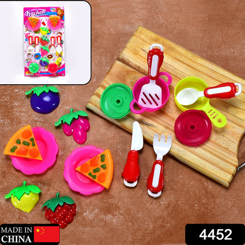 4452 Plastic Kitchen Set Tea Party Kitchen Set Toy for Girls Boys - SWASTIK CREATIONS The Trend Point