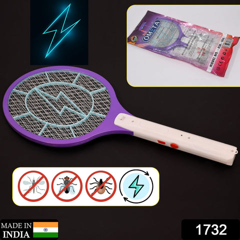1732 Mosquito Killer Racket Rechargeable Handheld Electric Fly Swatter Mosquito Killer Racket Bat, Electric Insect Killer (Quality Assured) - SWASTIK CREATIONS The Trend Point