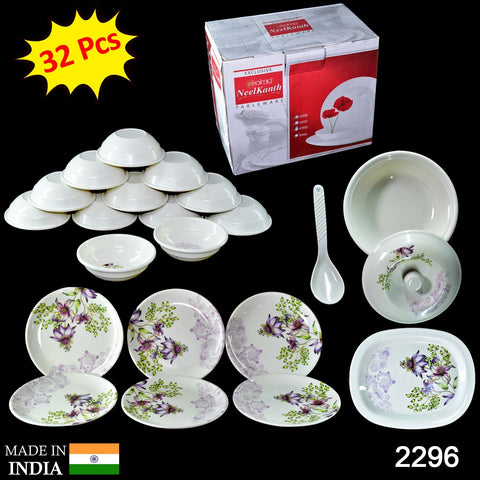 2296 Premium Tableware 32 Pc For Serving Food Stuffs And Items. - SWASTIK CREATIONS The Trend Point