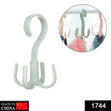1744 360 D Rot 4 Claws Hook used in hanging and supporting various types of stuffs and items etc. - SWASTIK CREATIONS The Trend Point