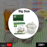2861 Stainless Steel Spice Tea Filter Herbs Locking Infuser Mesh Ball - SWASTIK CREATIONS The Trend Point