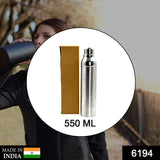 6194 Stainless steel Water bottle, 500ml, - SWASTIK CREATIONS The Trend Point