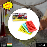 0784 4 Pc Fancy Ice Tray used widely in all kinds of household places while making ices and all purposes. - SWASTIK CREATIONS The Trend Point