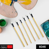 6046 BKL Art Brush Set for Artists (Pack of 6) - SWASTIK CREATIONS The Trend Point
