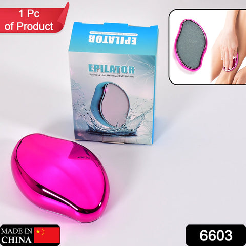 6603 Crystal Epilator, Painless Physical Hair Removal Tool, Safe and Effective Hair Removal Magic Tool for Arms, Legs, Back and Body Physical Hair - SWASTIK CREATIONS The Trend Point