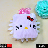 6526 White Hello Kitty small Hot Water Bag with Cover for Pain Relief, Neck, Shoulder Pain and Hand, Feet Warmer, Menstrual Cramps. - SWASTIK CREATIONS The Trend Point