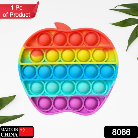 8066 Apple Fidget Toy used in all kinds of household places specially for kids and children for playing purposes - SWASTIK CREATIONS The Trend Point