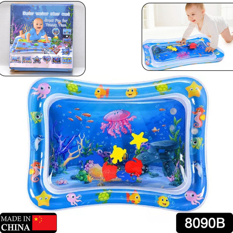 8090B Baby Kids Water Play Mat Toys Baby Slapped Pad Water & Leak Proof Baby Carpet Inflatable, Fun & Play Centre Indoor and Outdoor Water Play Mat - SWASTIK CREATIONS The Trend Point