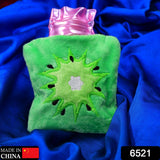 6521 Green sun small Hot Water Bag with Cover for Pain Relief, Neck, Shoulder Pain and Hand, Feet Warmer, Menstrual Cramps. - SWASTIK CREATIONS The Trend Point