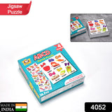 4052 Learning Abcd JigaSaw Toy Puzzle For Children (4 Puzzles Pack) - SWASTIK CREATIONS The Trend Point