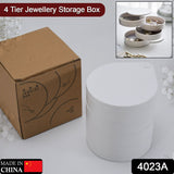 4023A Jewelry Box 360 Degrees Free Rotation Jewelry Case For Women And Girls - SWASTIK CREATIONS The Trend Point