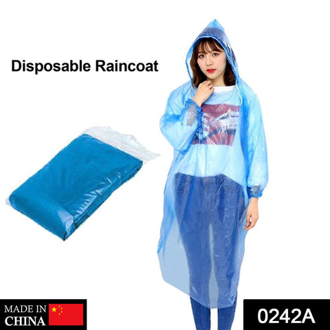 0242A Disposable Easy to Carry Raincoat - SWASTIK CREATIONS The Trend Point