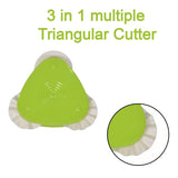2887 3in1 Multipurpose Triangular Cutter - SWASTIK CREATIONS The Trend Point