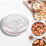2862 Round Candy Box, Dry Fruit Box For Kitchen Storage Home Decor - SWASTIK CREATIONS The Trend Point